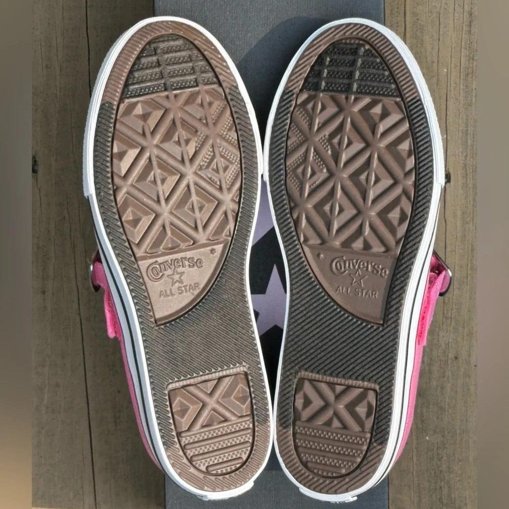 Converse Youth CTAS Mary Jane Pink Canvas Casual Sneaker - Sizes 13K, 2Y, 3Y NEW